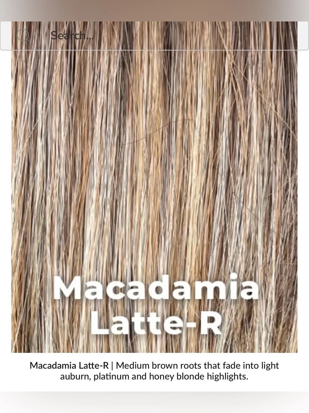 Belle Tress Calabasas-Macadamia Latte-R